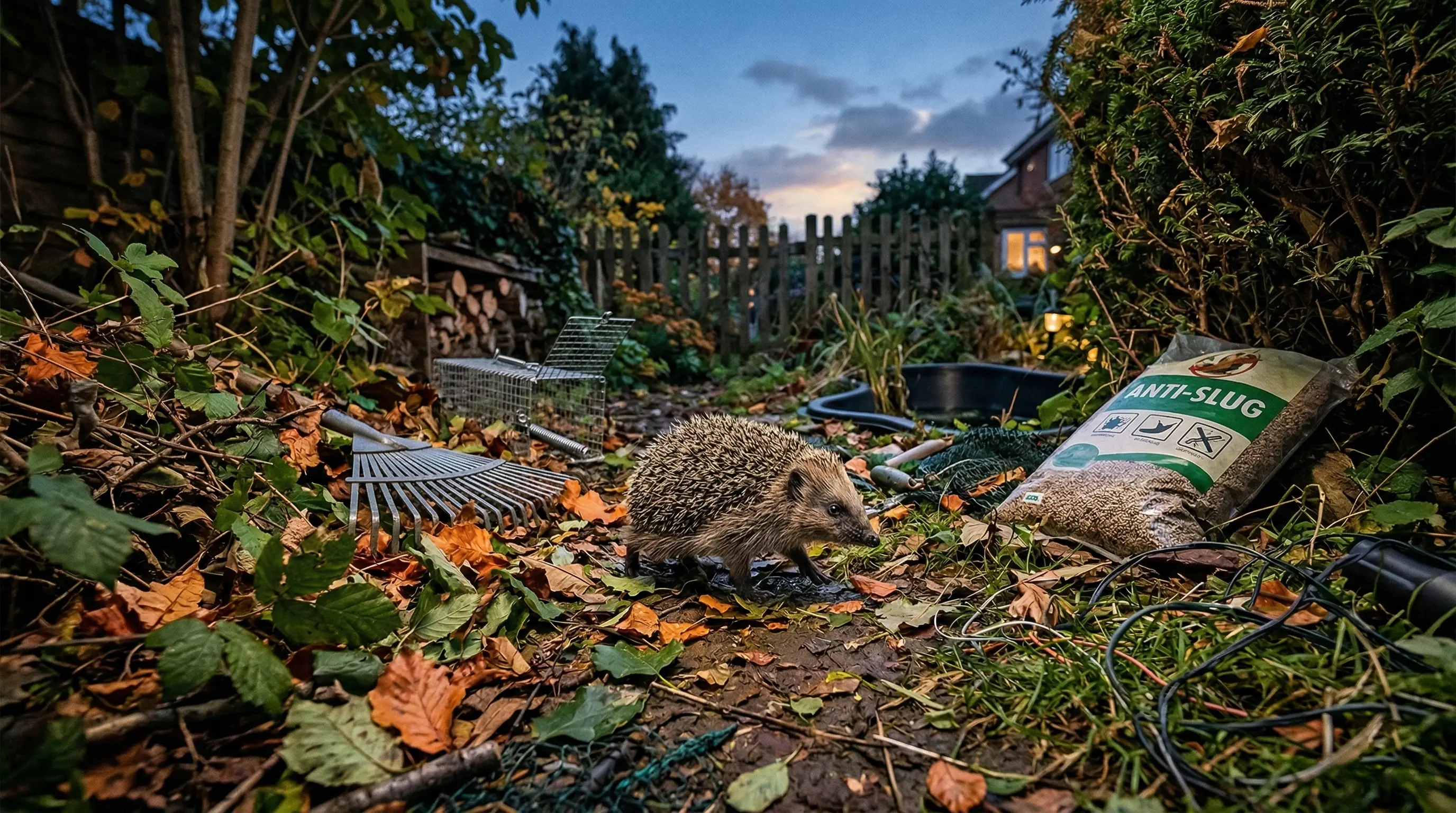 12 pièges mortels pour le hérisson dans votre jardin
