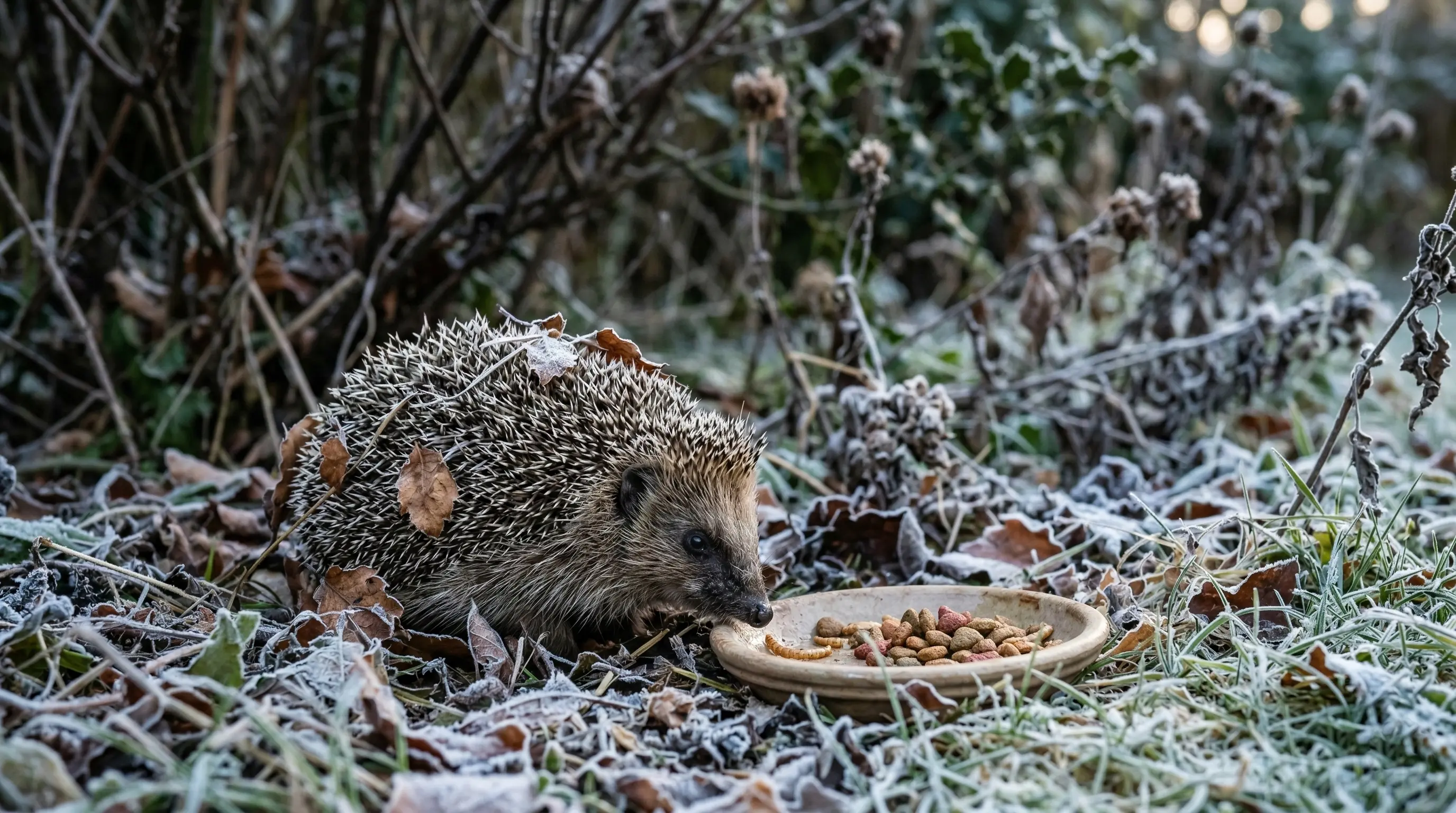 Que mange un hérisson en hiver ? Nourriture