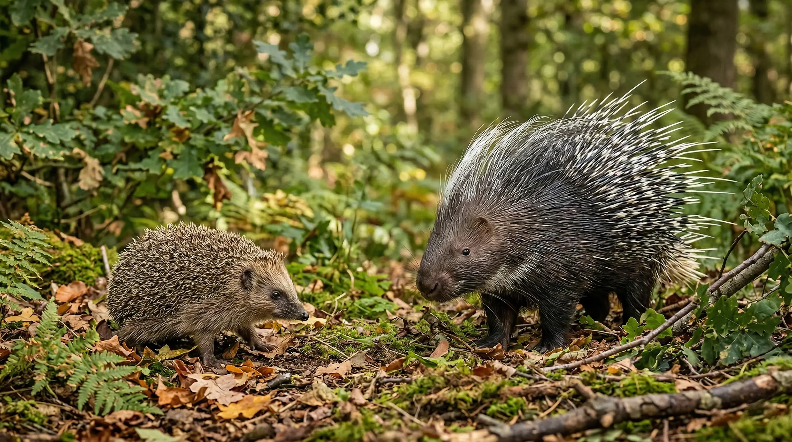 Hérisson ou porc-épic : les 8 différences majeures