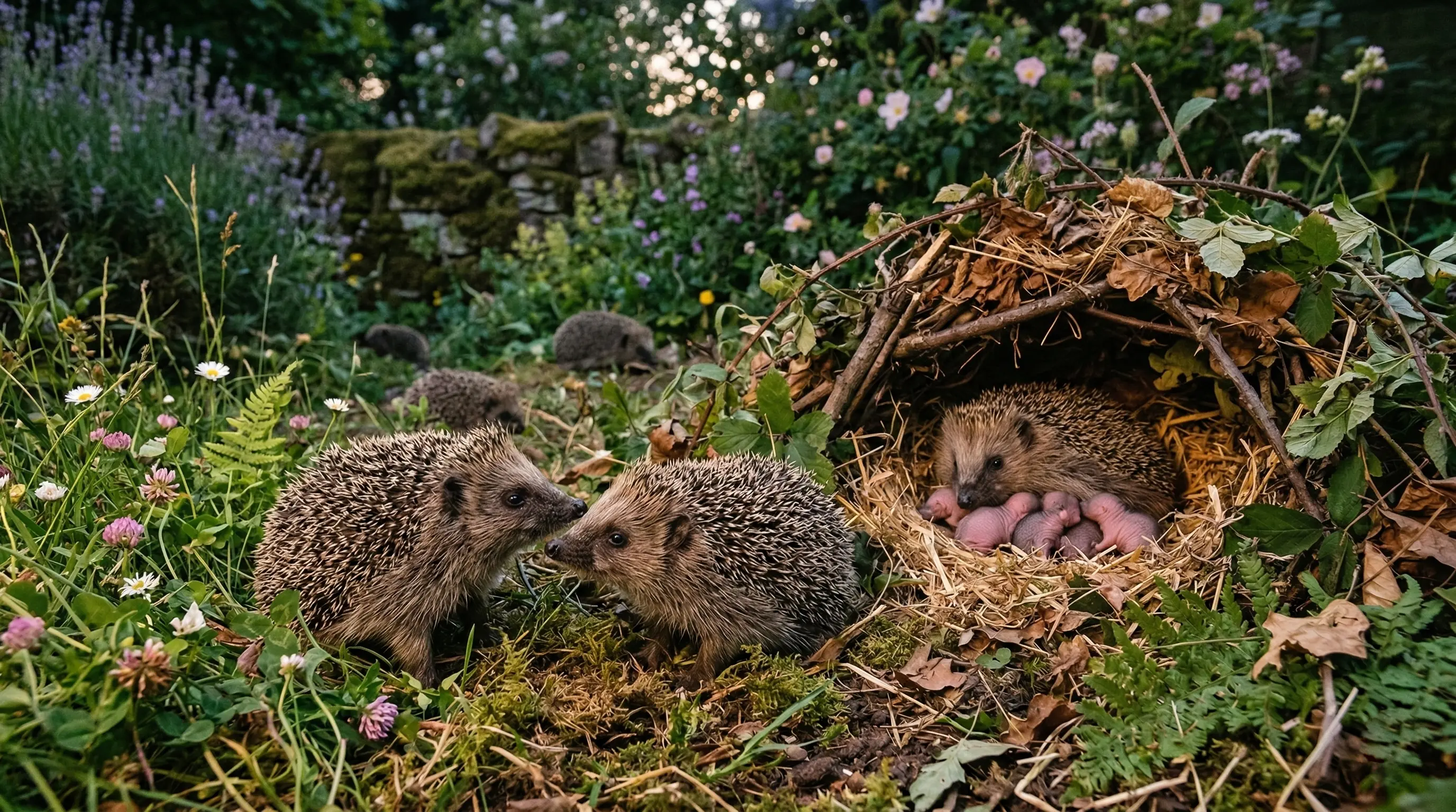 Reproduction du hérisson : accouplement et gestation