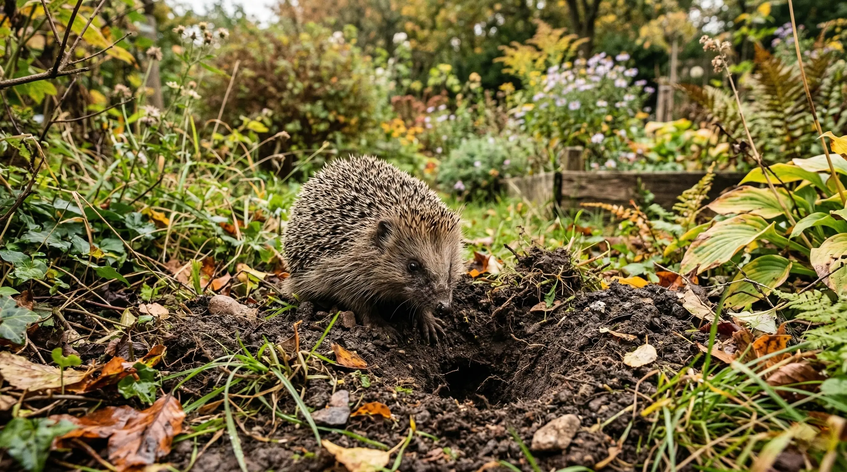 Trou de hérisson au jardin : pourquoi et que faire ?