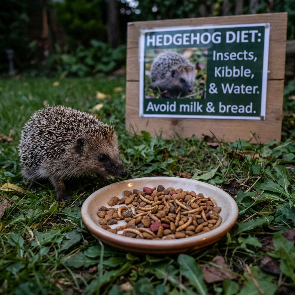 Que mange un hérisson ? Nourriture, croquettes et interdits