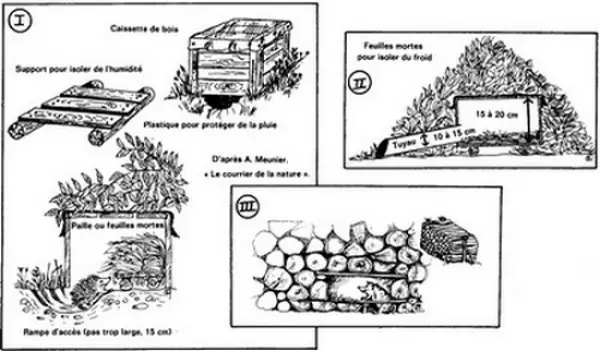 Image 3: 3 abris pour hérissons sans bricolage